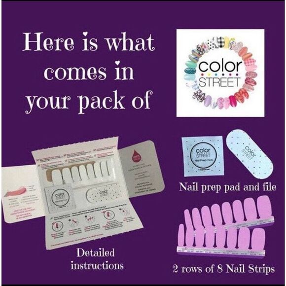 Home Sleet Home   Color Street Pink Glitter Press-On Nails/Home Sleet Home - Picture 16 of 16